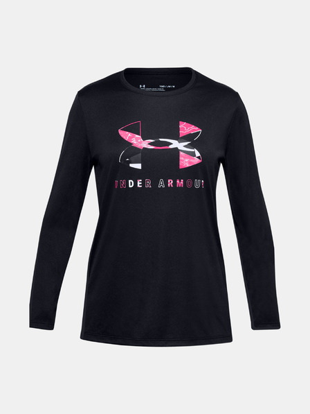 Under Armour Dívčí tričko Under Armour Tech Graphic Big Logo LS T-Shirt
