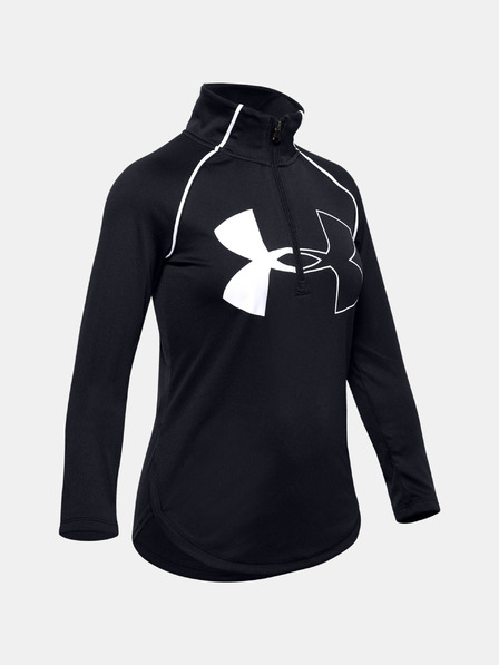 Under Armour Dívčí tričko Under Armour Tech Graphic Big Logo 1/2 Zip