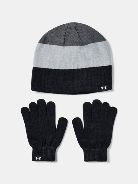 Under Armour Chlapecká čepice a rukavice Under Armour Boys Beanie Glove Combo