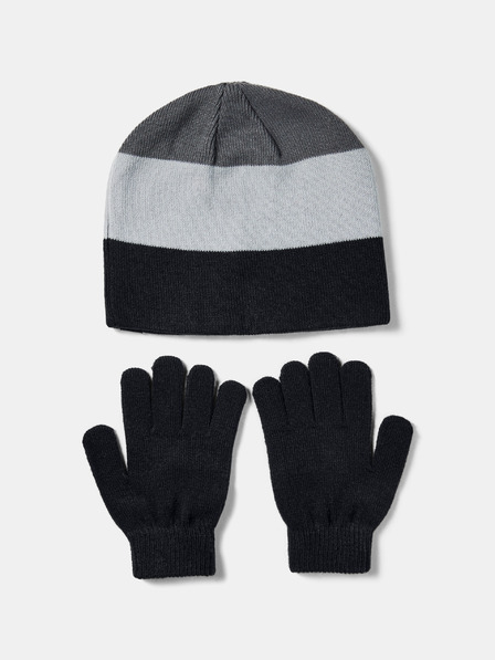 Under Armour Chlapecká čepice a rukavice Under Armour Boys Beanie Glove Combo