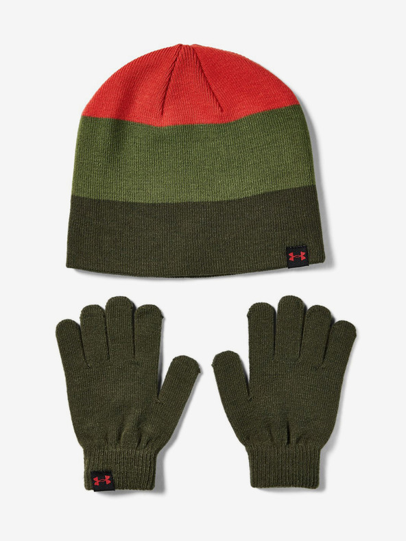 Under Armour Chlapecká čepice a rukavice Under Armour Boys Beanie Glove Combo