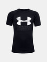Under Armour Chlapecké tričko Under Armour Tech Hybrid Prt Fill Ss