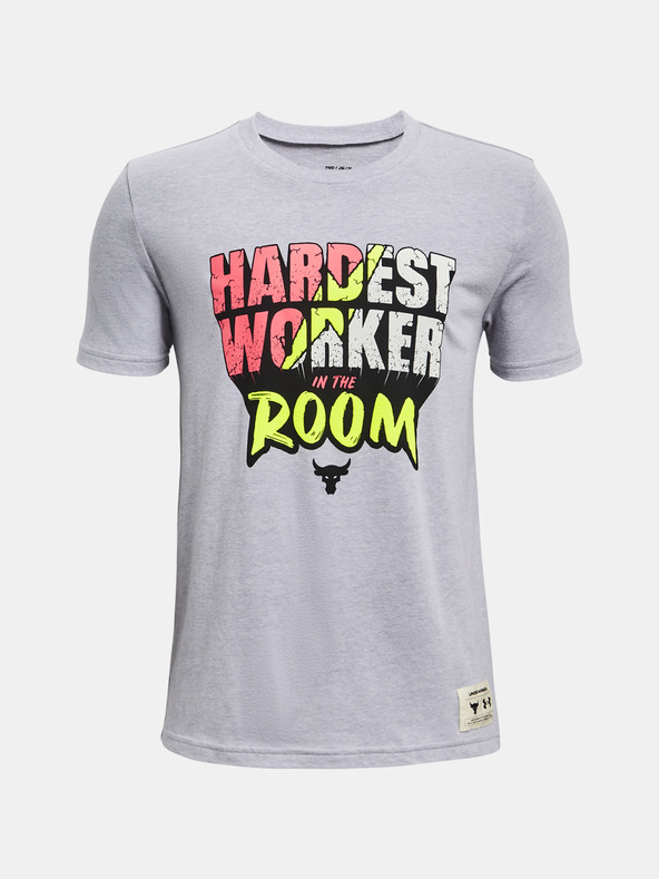 Under Armour Chlapecké tričko Under Armour  Project Rock HWITR SS