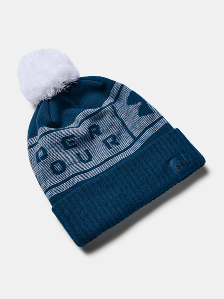 Under Armour Pánská čepice Under Armour Big Logo Pom Beanie