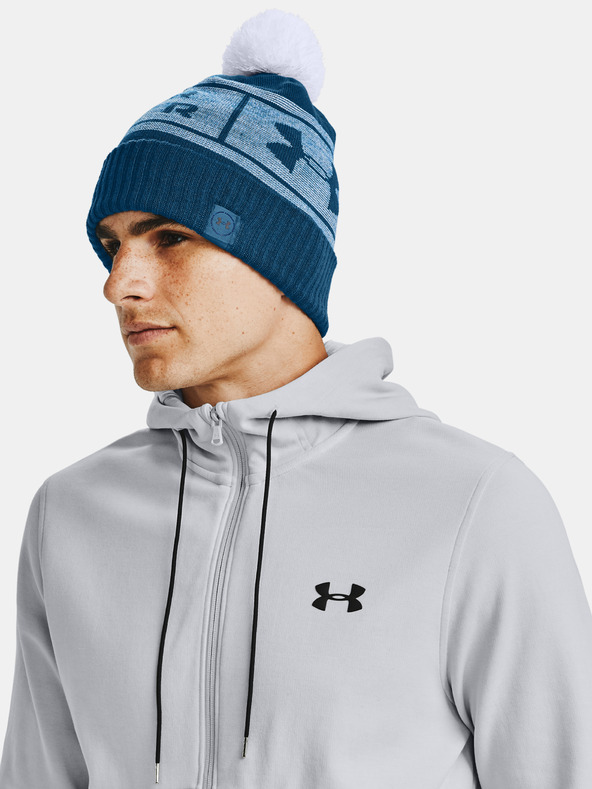 Under Armour Pánská čepice Under Armour Big Logo Pom Beanie