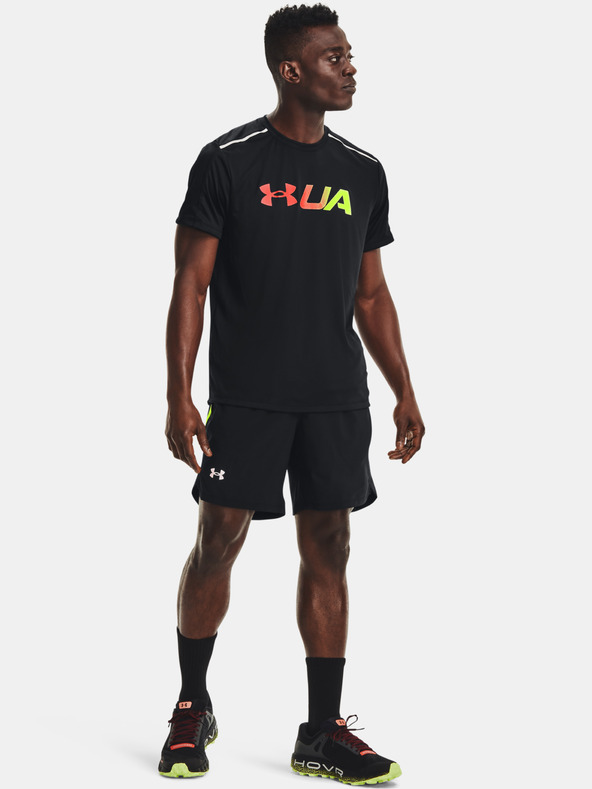 Under Armour Pánské tričko Under Armour RUN Graphic Print Fill SS
