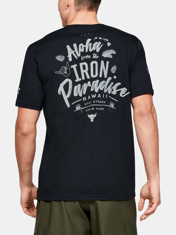 Under Armour Pánské tričko Under Armour Project Rock Iron Paradise Ss