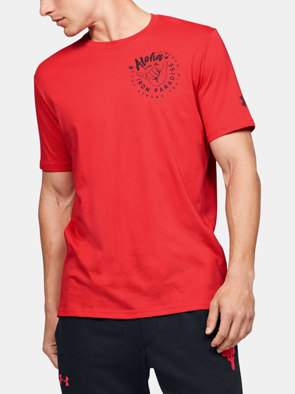 Under Armour Pánské tričko Under Armour Project Rock Iron Paradise Ss
