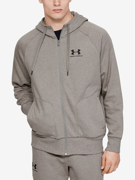 Under Armour Pánská mikina Under Armour SPECKLED FLEECE FZ HOODIE