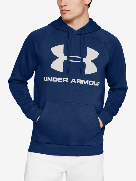 Under Armour Pánská mikina Under Armour Rival Fleece Sportstyle Logo Hoodie
