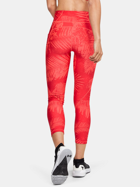 Under Armour Dámské kompresní legíny Under Armour Project Rock Hg Armour Printed Ank