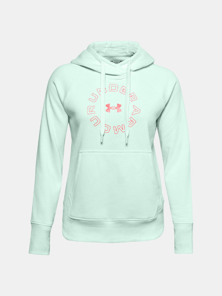 Under Armour Dámská mikina Under Armour Rival Fleece Metallic Hoodie