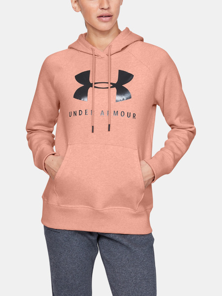 Under Armour Dámská mikina Under Armour Rival Fleece Sportstyle Graphic Hoodie