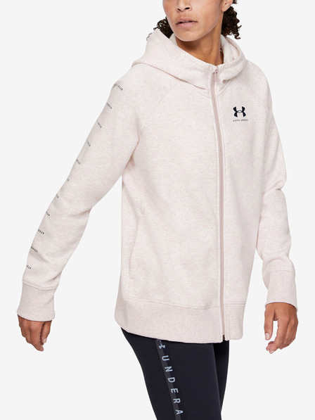 Under Armour Dámská mikina Under Armour Rival Fleece Sportstyle Lc Sleeve Graphi