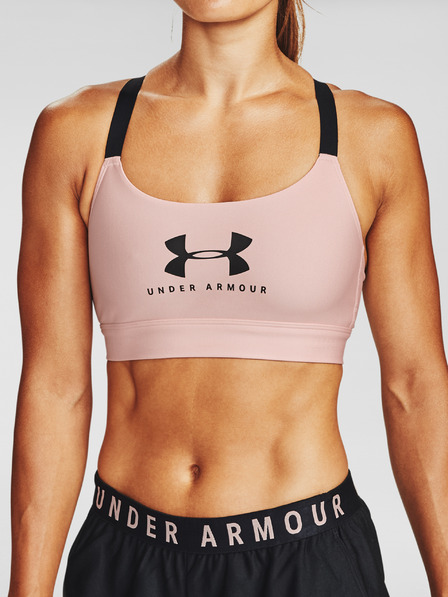 Under Armour Dámská podprsenka Under Armour Armour Mid Sportstyle Graphic Bra