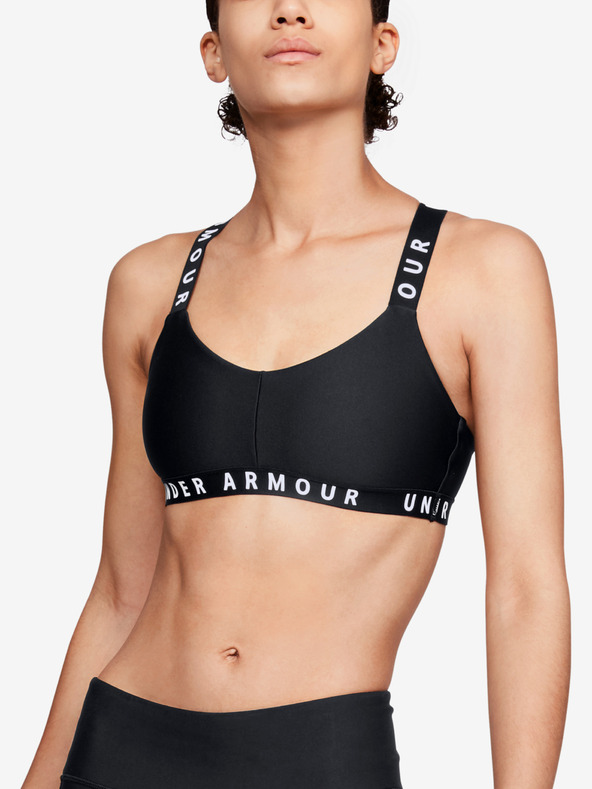 Under Armour Dámská podprsenka Under Armour Wordmark Strappy Sportlette