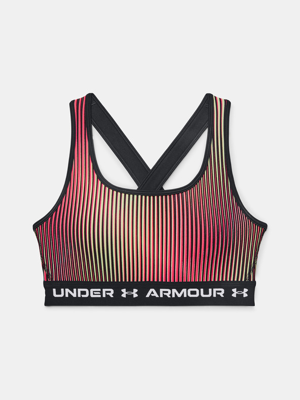 Under Armour Dámská podprsenka Under Armour Crossback Mid Print