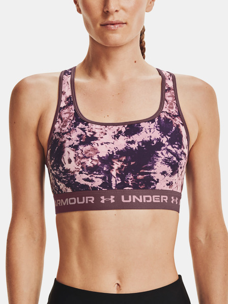 Under Armour Dámská podprsenka Under Armour Crossback Mid Print