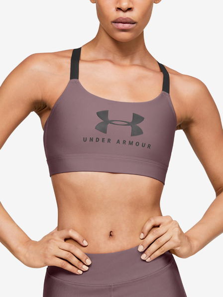 Under Armour Dámská podprsenka Under Armour Armour Mid Sportstyle Graphic Bra