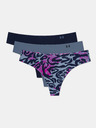 Under Armour Dámská tanga Under Armour PS Thong Print (3ks)