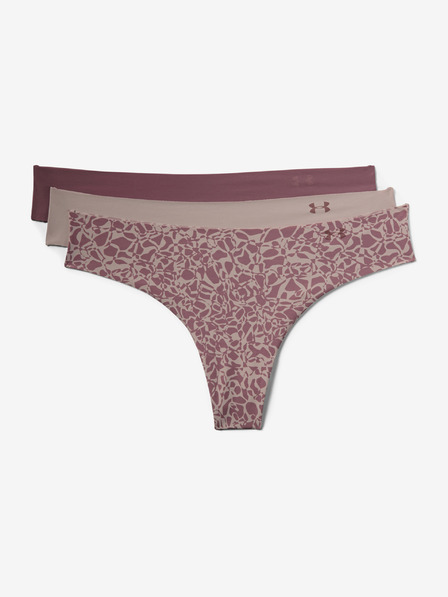 Under Armour Dámská tanga Under Armour PS Thong Print (3ks)