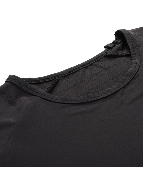 ALPINE PRO Pánské funkční triko s cool-dry ALPINE PRO BOND 3 black