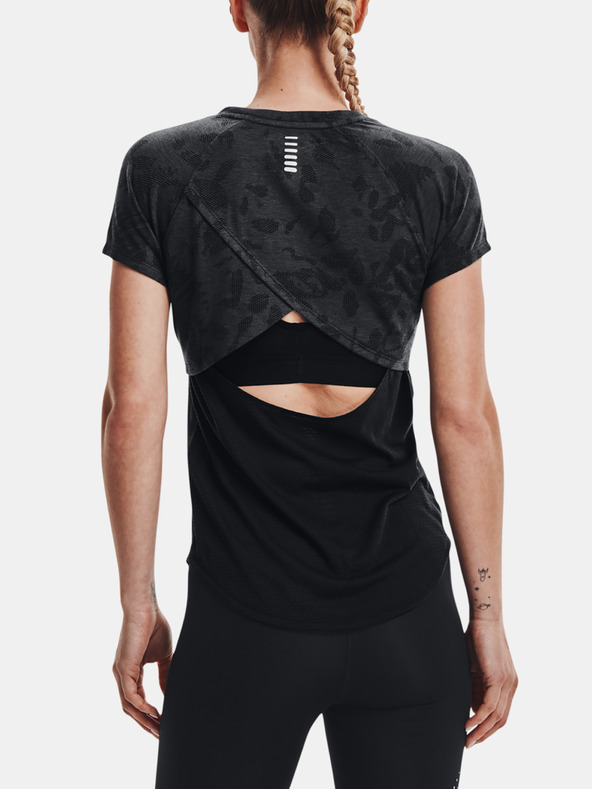 Under Armour Dámské tričko Under Armour Streaker Forest SS