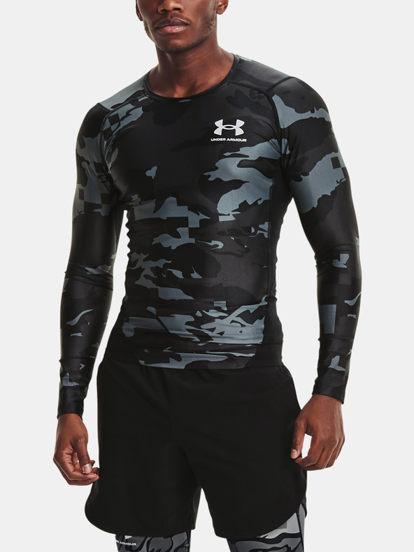 Under Armour Pánské kompresní tričko Under Armour HG IsoChill Comp Print LS
