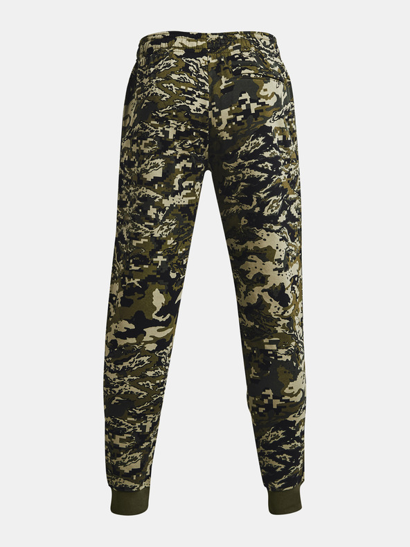 Under Armour Pánské tepláky Under Armour RIVAL FLC CAMO SCRIPT JGR