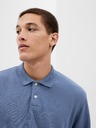 GAP Polo tričko pique dlouhý rukáv GAP
