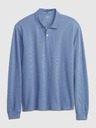 GAP Polo tričko pique dlouhý rukáv GAP