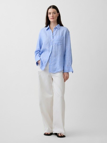 GAP Lněná oversize košile GAP