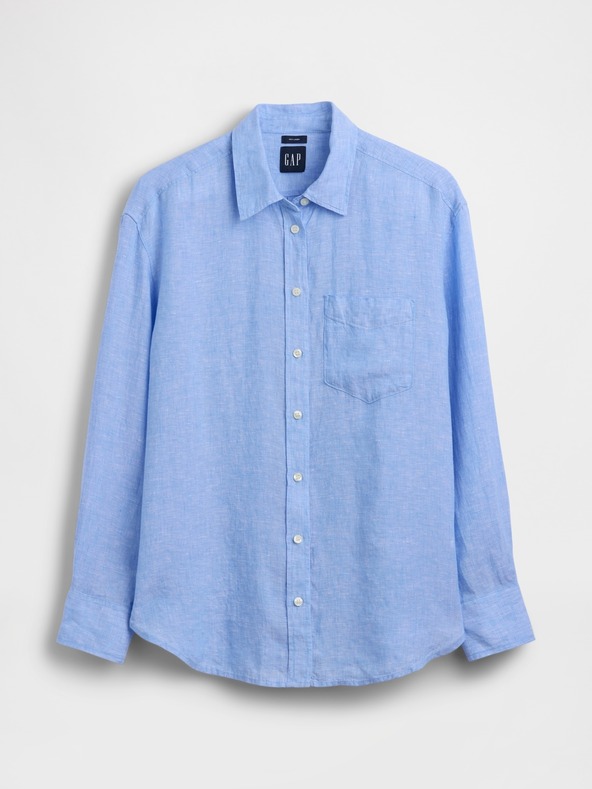 GAP Lněná oversize košile GAP