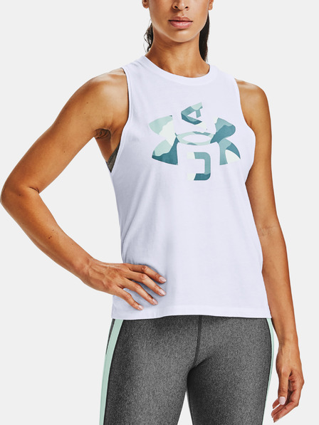 Under Armour Dámské tílko Under Armour Logo Graphic Muscle Tank