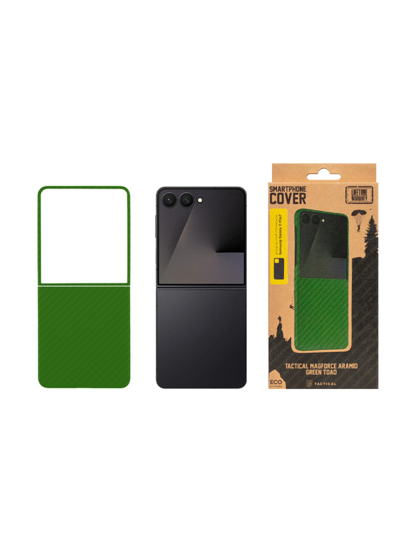 Tactical Tactical MagForce Aramid Kryt pro Samsung Galaxy Z Flip 7 Green Toad
