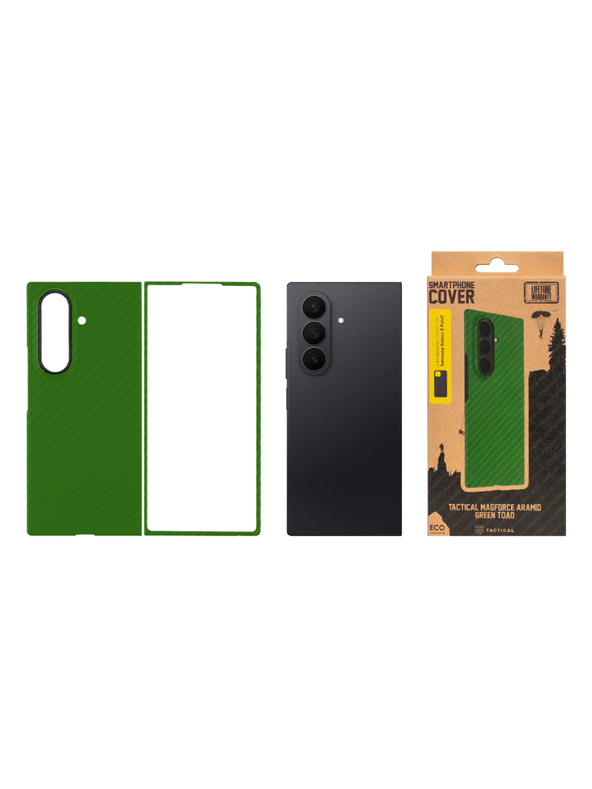 Tactical Tactical MagForce Aramid Kryt pro Samsung Galaxy Z Fold 7 Green Toad