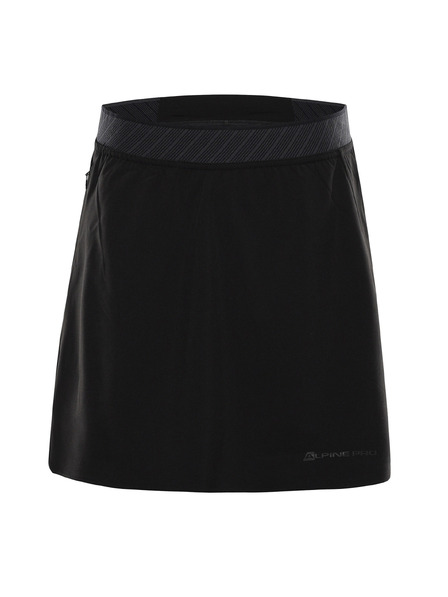 ALPINE PRO Dámská outdoorová sukně s cool-dry ALPINE PRO UDENA black