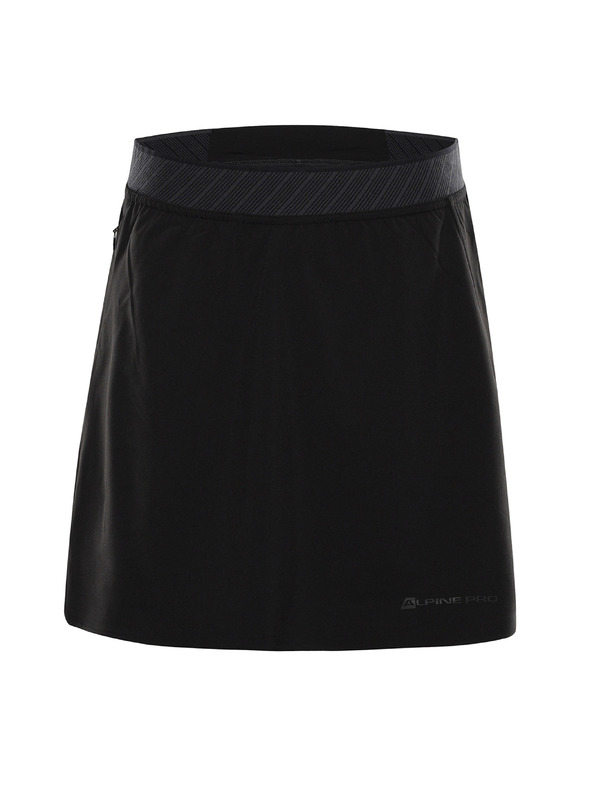 ALPINE PRO Dámská outdoorová sukně s cool-dry ALPINE PRO UDENA black