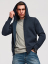 Ombre Clothing Pánská bavlněná elastická mikina BASIC  Ombre Clothing