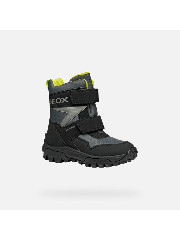 Geox Šedá chlapecká kotníková obuv Geox Himalaya B ABX