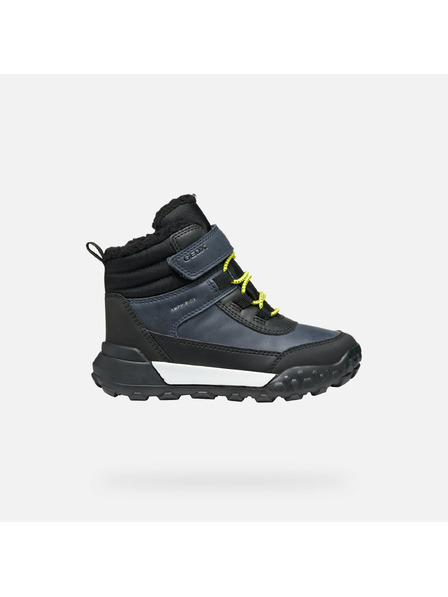 Geox Tmavě modrá chlapecká kotníková obuv Geox Trekkyup ABX