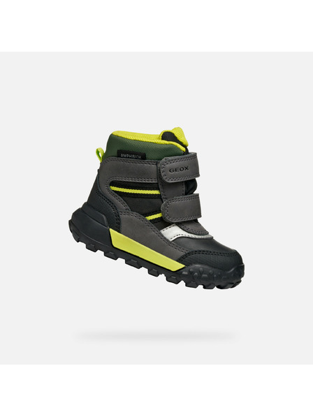 Geox Chlapci první kroky Geox Trekkyup ABX Černá