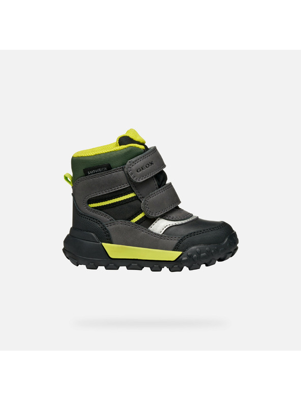 Geox Chlapci první kroky Geox Trekkyup ABX Černá
