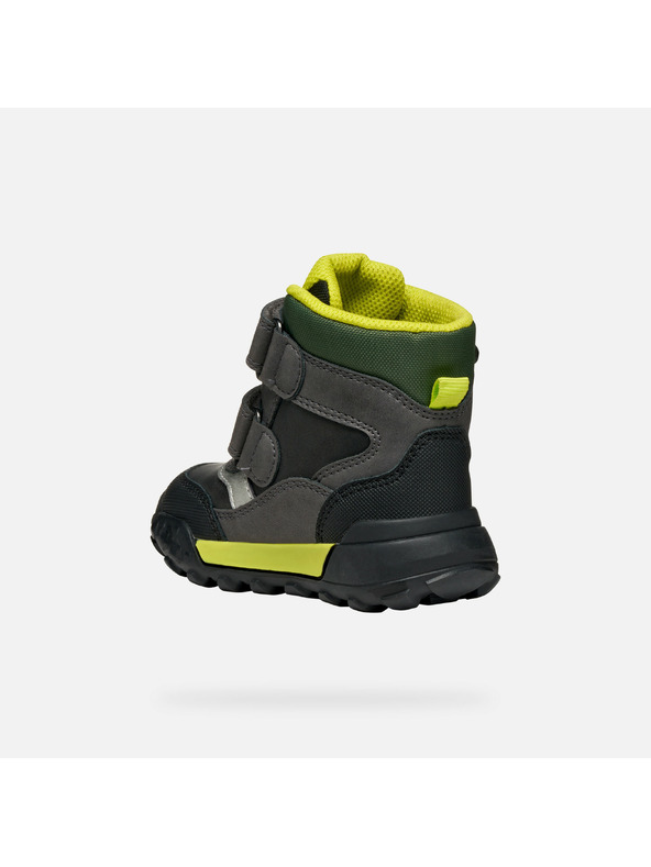 Geox Chlapci první kroky Geox Trekkyup ABX Černá