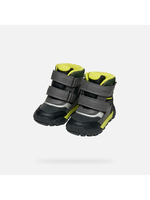 Geox Chlapci první kroky Geox Trekkyup ABX Černá