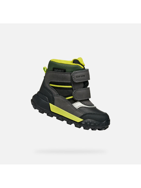 Geox Chlapci první kroky Geox Trekkyup ABX Černá