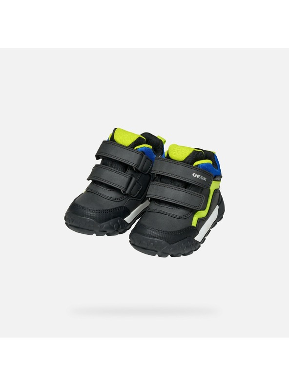 Geox Chlapci první kroky Geox Trekkyup ABX Černá