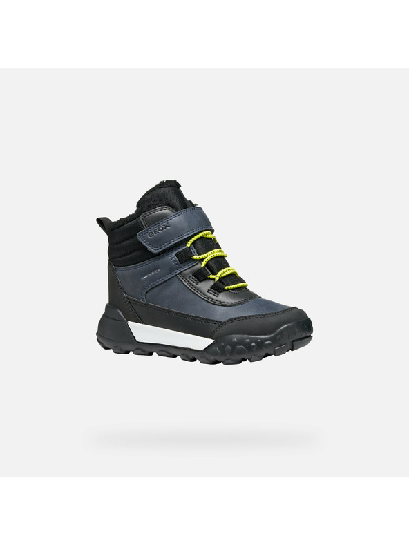 Geox Tmavě modrá chlapecká kotníková obuv Geox Trekkyup ABX