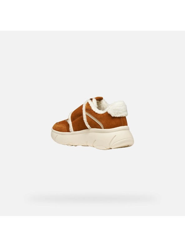 Geox Hnědé dámské tenisky Geox Nebula 2.0 X