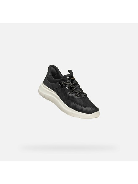 Geox Černé dámské tenisky Geox Plummery Plus